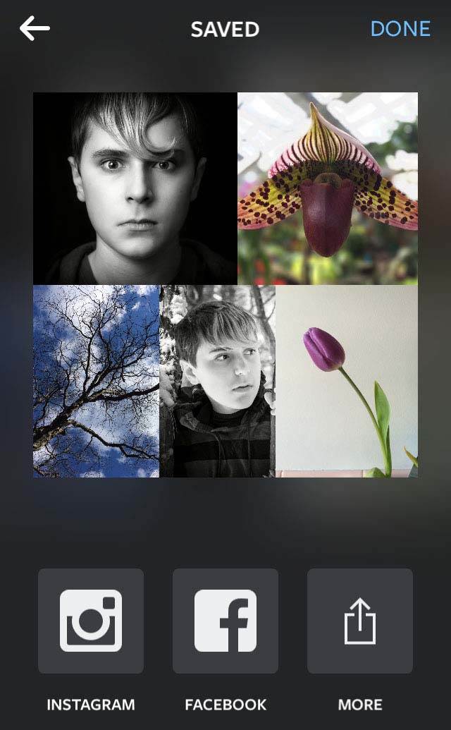 Instagram Layout App iPhone 10