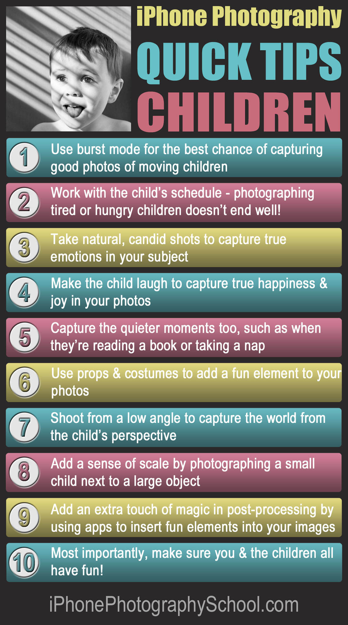 iPhone Children Quick Tips