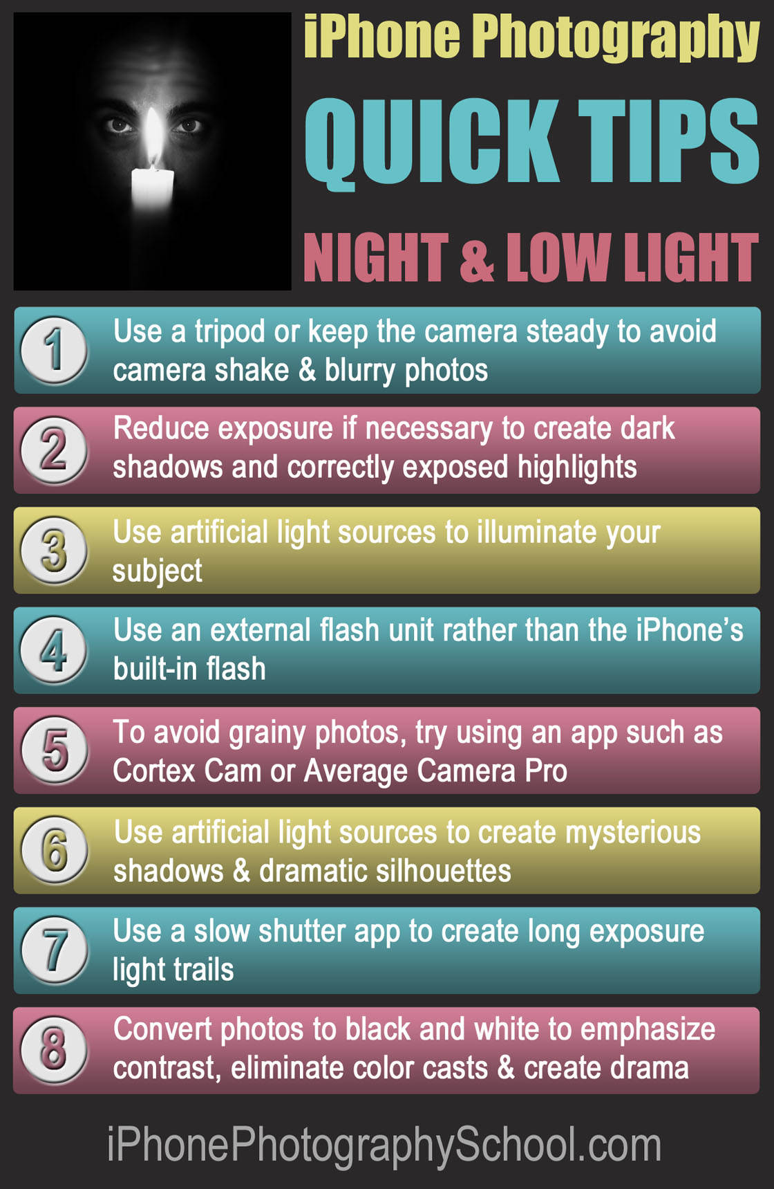 iPhone Night Quick Tips