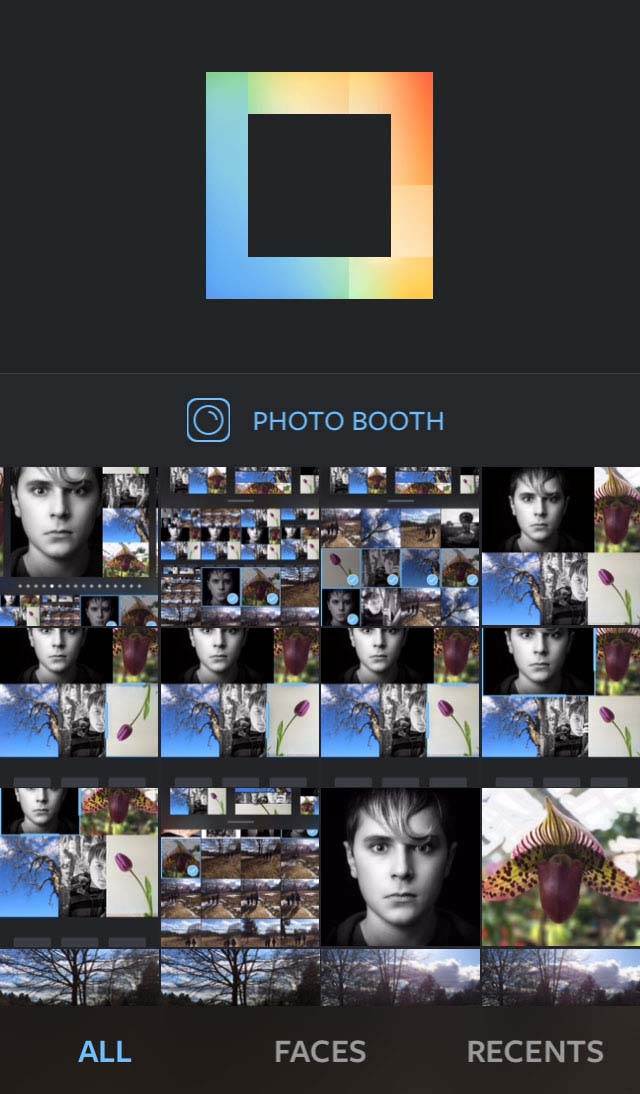 Instagram Layout App iPhone 11
