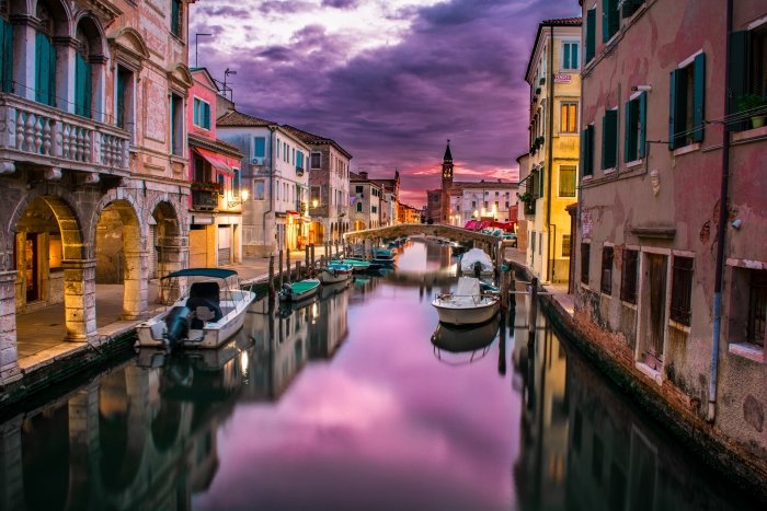 HDR изображение каналов Венеции