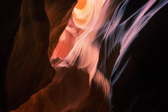 Удивительная абстрактная фотография с использованием мягких теплых цветов