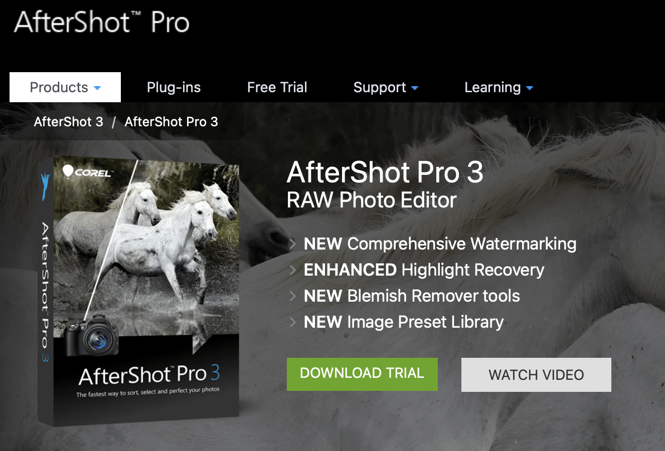 Aftershot Pro 3 review product screenshot