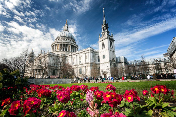 Собор Святого Павла - лучшие места для фотосъемки в Лондоне