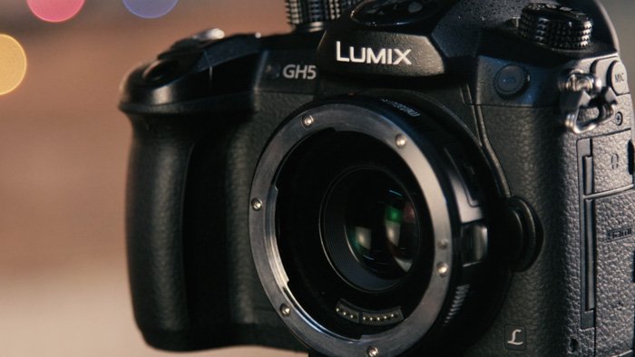 DSLR-камера Lumix с байонетом для объектива