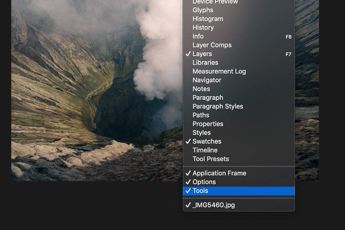 Скриншот, показывающий, как добавить объект на новый слой в Photoshop