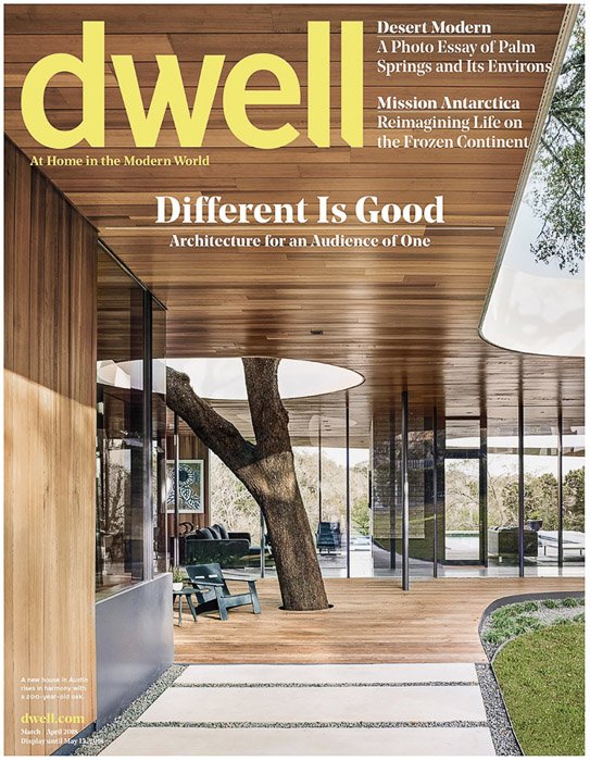Обложка журнала Dwell