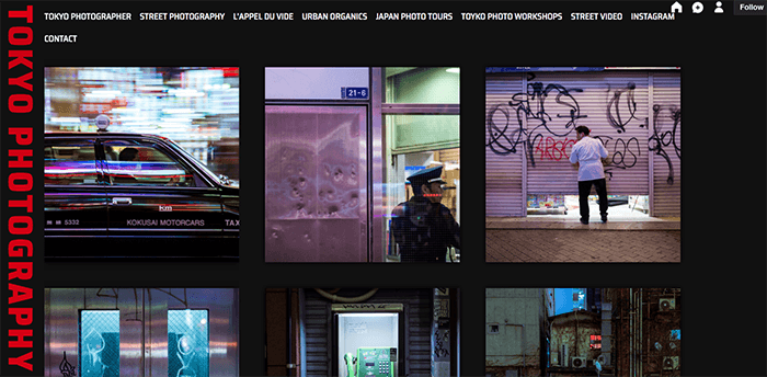 Скриншот из фотоблога Tokyo Photography Tumblr