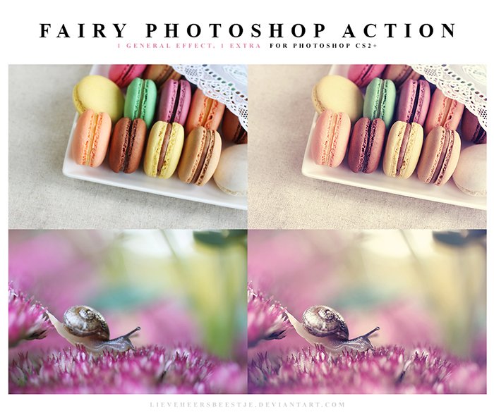 Fairy Free Photoshop Actions