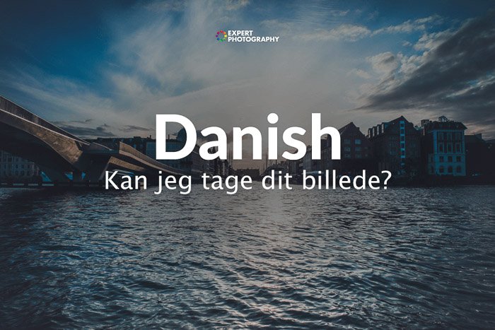 how to say can i take picture in Danish