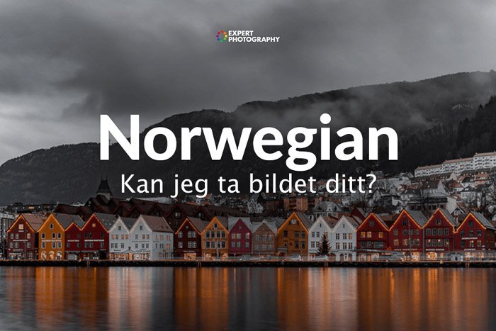как сказать можно ли сделать фото на норвежском