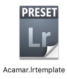 Lightroom preset desktop icon