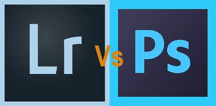 Рисунок, показывающий обе иконки Adobe Lightroom и Photoshop
