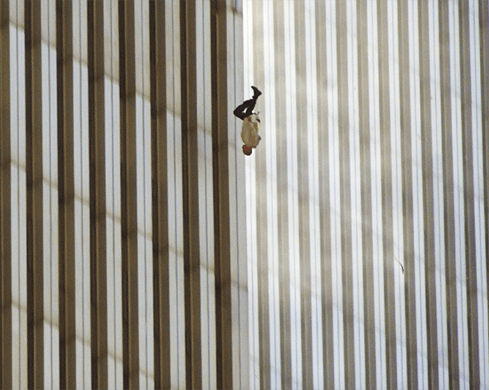 The 9/11 Falling Man controversial photos by Richard Drew