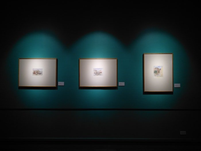 artwork prints on display