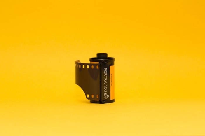 Изображение рулона 35-мм пленки Kodak
