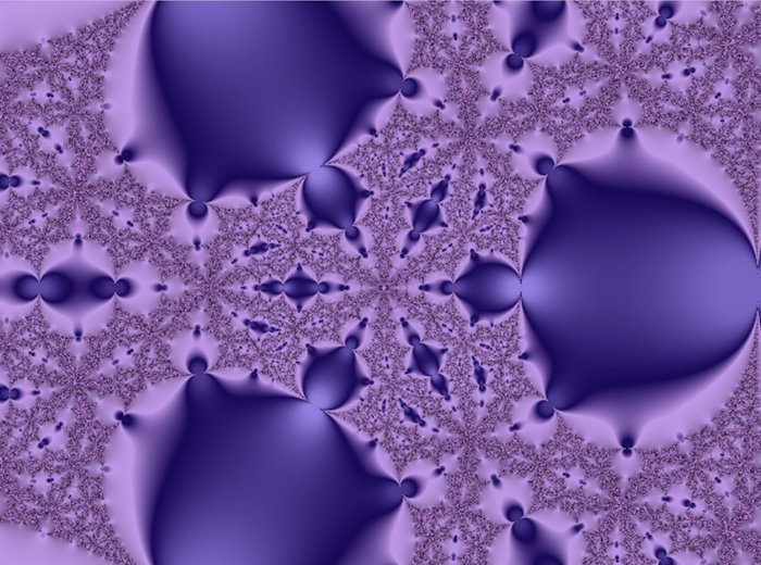 текстура фиолетового фрактального узора