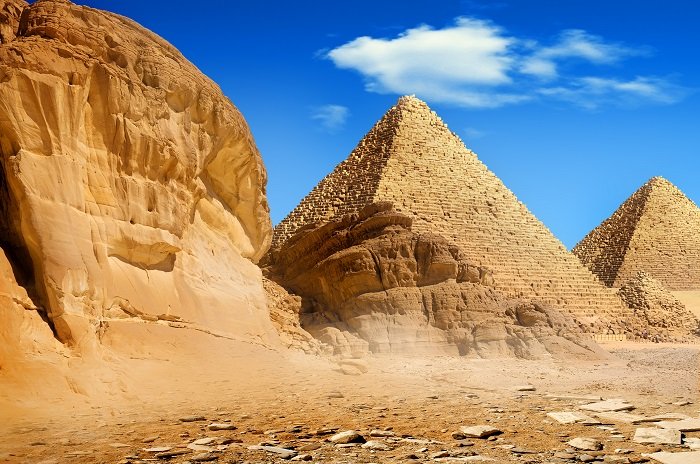 фото пирамид гизы египет