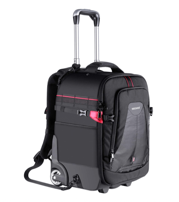 изображение рюкзака Neewer 2-в-1 Rolling Camera Backpack
