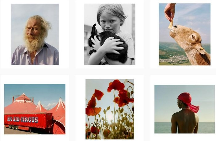 example images of Rhiannon Adam's film photography portfolio