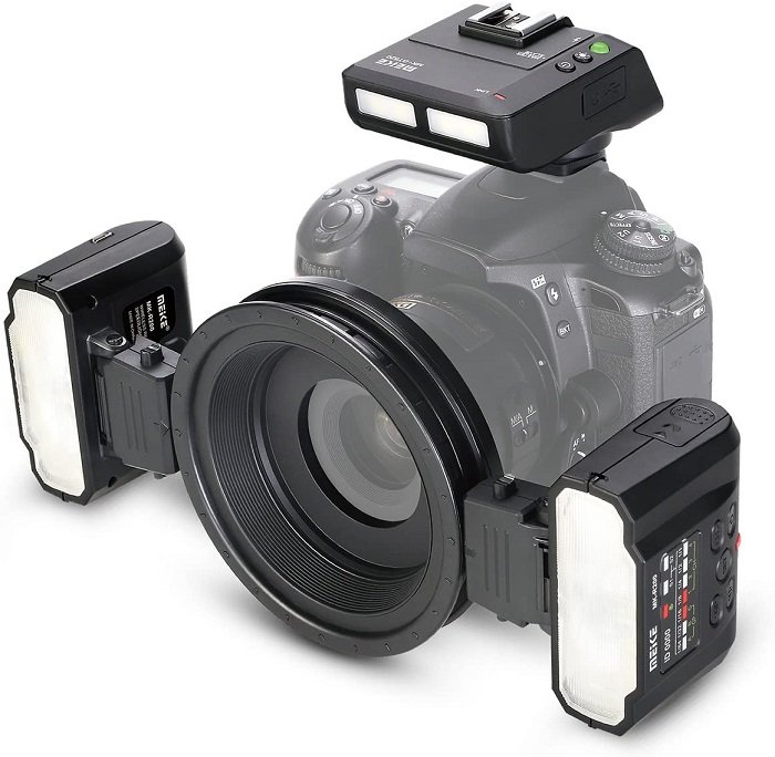 фото товара Meike MK-MT24 Wireless Macro Twin Flash for Nikon