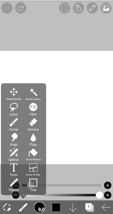 Скриншот приложения для рисования Ibis Paint X для android
