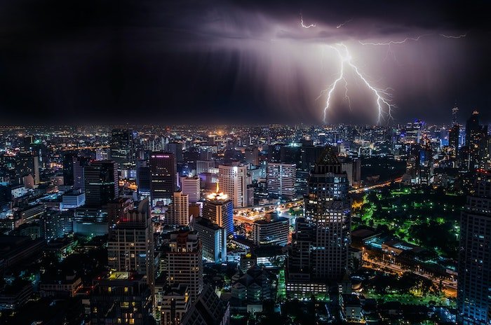orf файл светового шторма над ночным городом